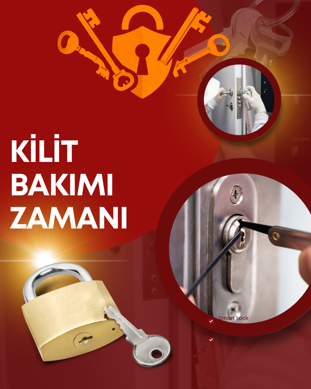 Mevsimsel Kilit Bakımı